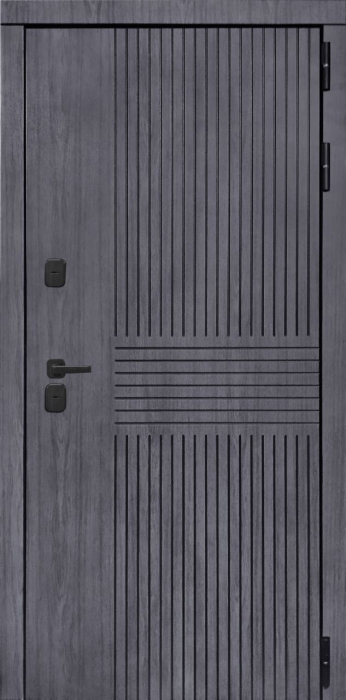 Фото Входная дверь Берген L-5 (16мм, белая эмаль)